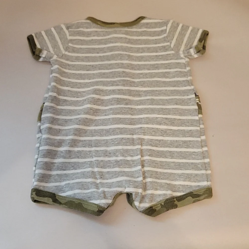 Carter's Crocodile Camo Romper